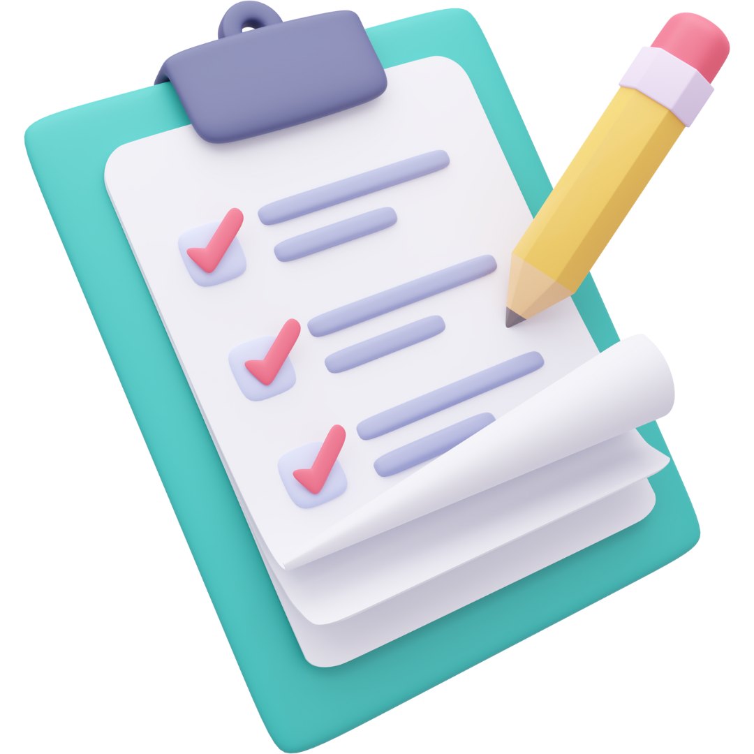 image of a clipboard with pencil